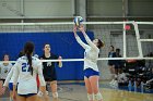 VB vs MHC  Wheaton Women's Volleyball vs Mount Holyoke College. - Photo by Keith Nordstrom : Wheaton, Volleyball, VB